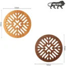 Wooden Coasters for Tea Coffee (Set of 4)