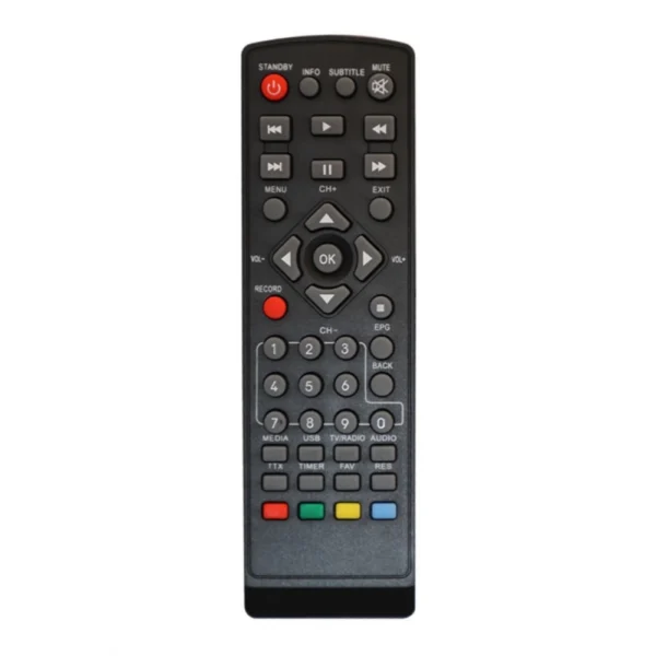 Generic Set Top Box Remote, Compatible With Occ Set Top Box Remote Control_Old Remote Functions Must Be Exactly Same (Color:Multi)