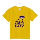 Generic Boys Cotton Lazy Half Sleeve TShirt (Mustard)