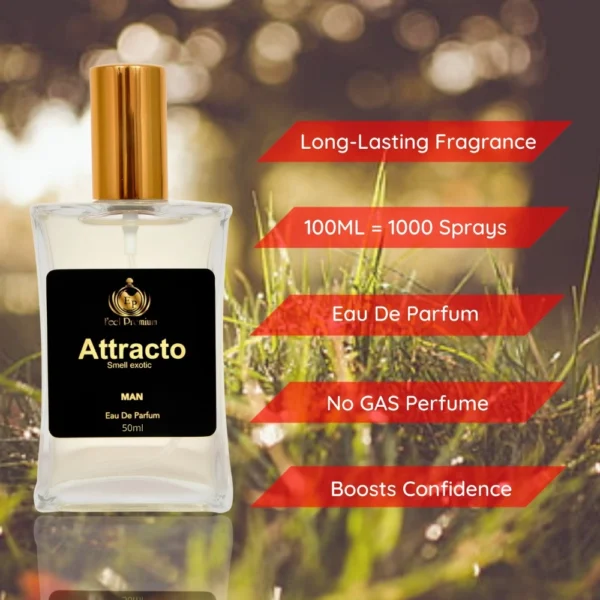 Generic Europa Attracto 50ml Perfume Spray For Men - Image 3