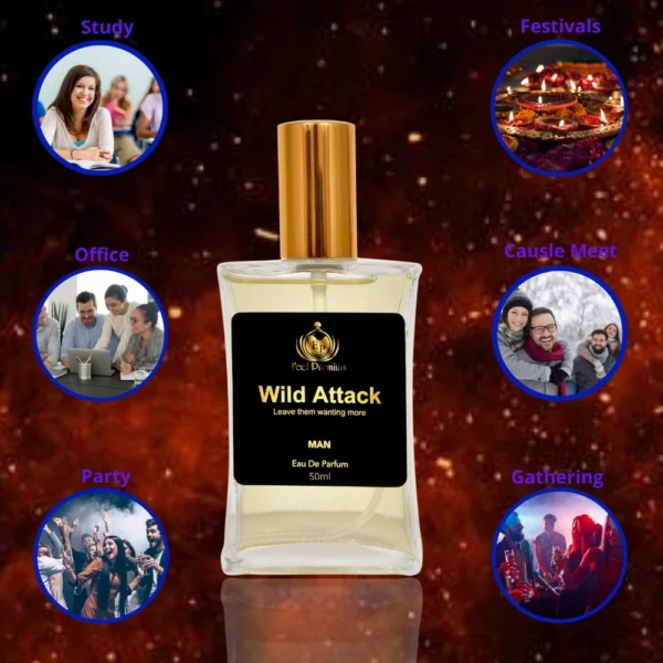 Generic Europa Wild Attack 50ml Perfume Spray For Men - Image 3