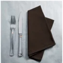 Generic Solid Cotton Napkins Sets (Brown)