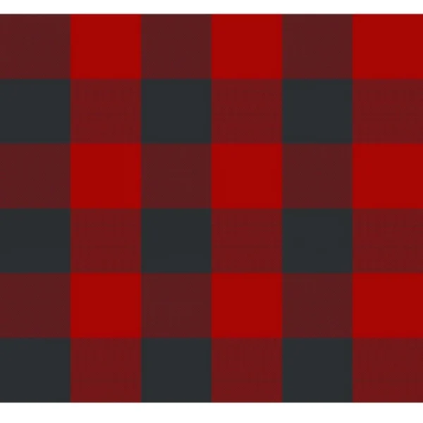 Generic Checked Cotton Checks Table Cloth (Red & Black) - Image 2