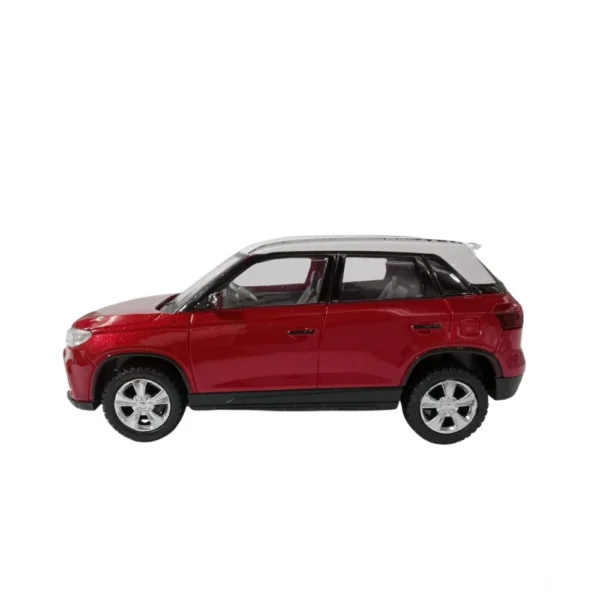 Generic Plastic Brezza Red  White Suv Car For Kids (Red) - Image 4