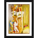 Generic Living Goddess 1960 Painting With Wood Photo Frame (Multicolor)