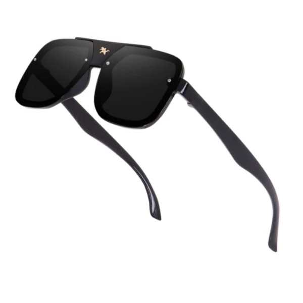 Generic Classic Unisex UV400 Protection Sunglasses (Black) - Image 2