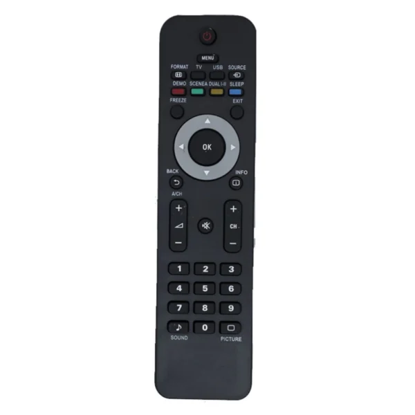 Generic LCD_LED Remote No. URC 33, Compatible With PHILIPS LCD_LED TV Remote Control _Old Remote Functions Must Be Exactly Same (Color:Multi)