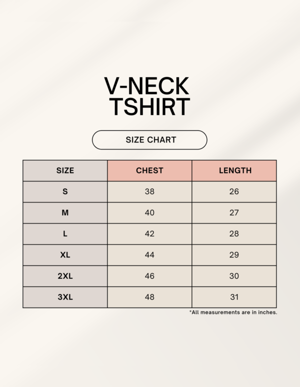 Unisex V Neck T-Shirt - Image 7