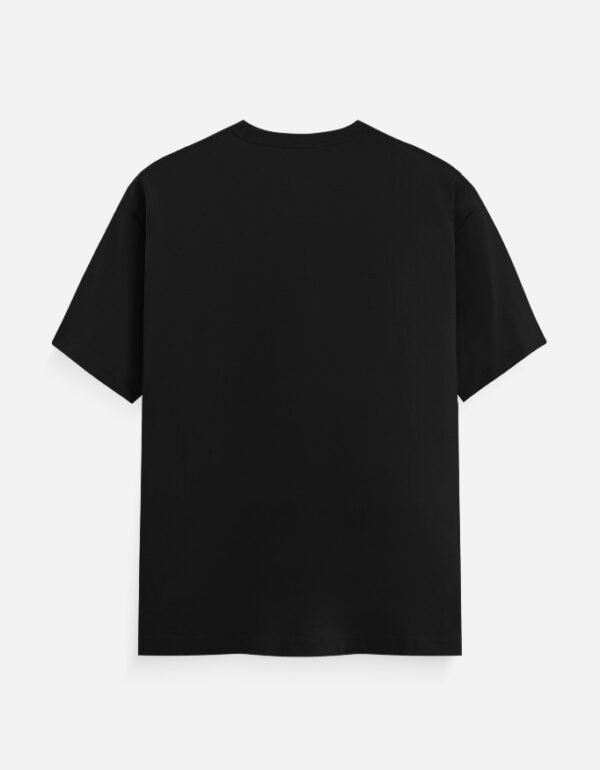 Black unisex t-shirt