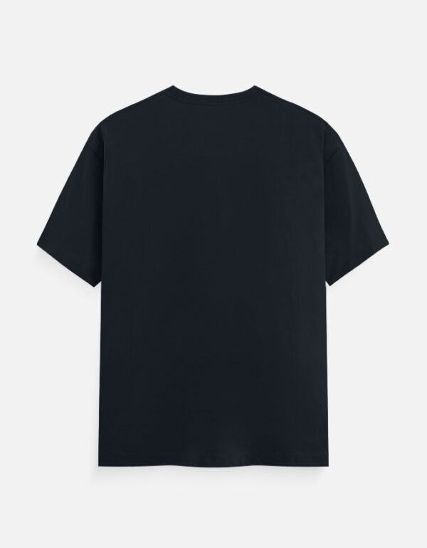 Black unisex crew neck t-shirt