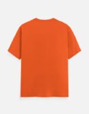 Orange unisex cotton t-shirt