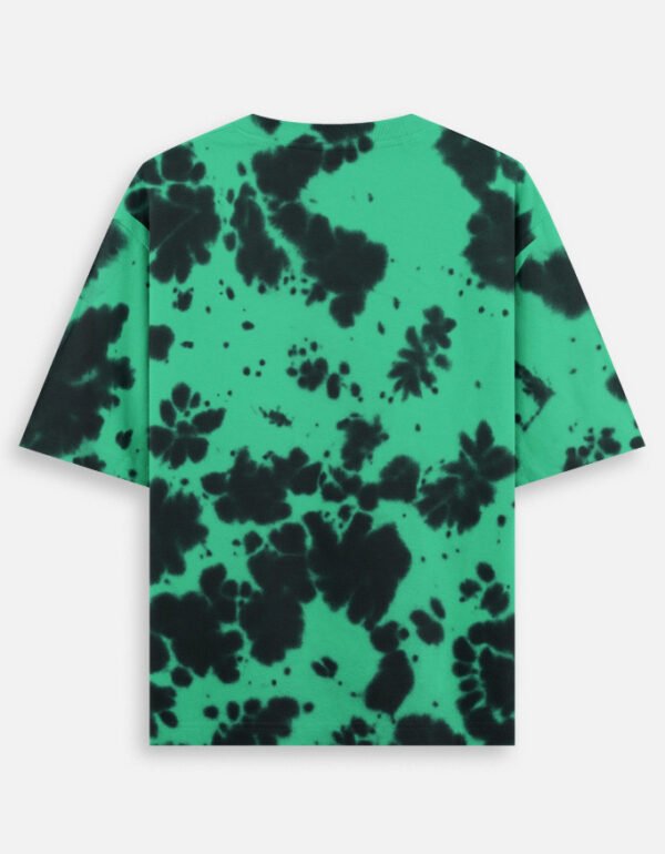 Black-green Tie Dye T-Shirt
