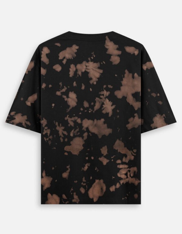 Black-Brown Tie Dye T-Shirt