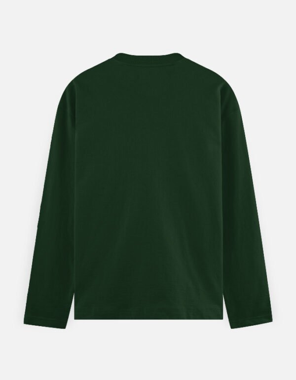 Full sleeves Bottle Green T-Shirt