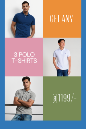 Buy 3 @1199 polo t-shirt