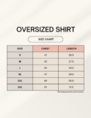 Unisex Oversized Shirt | Light Baby Pink