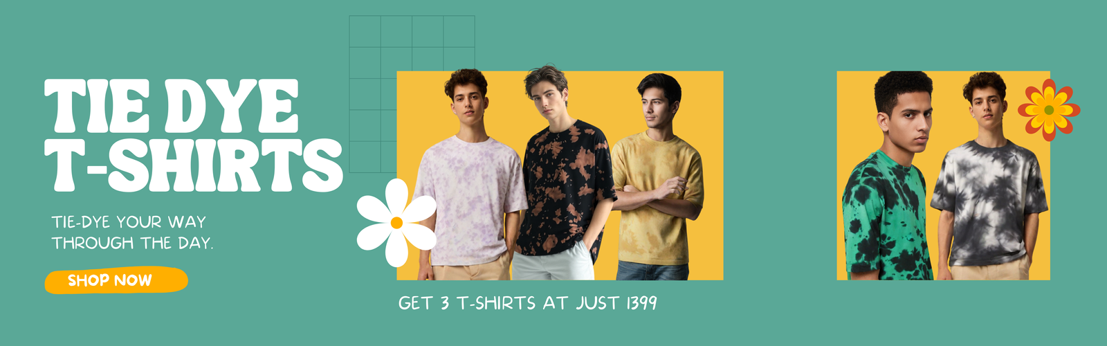 Web banner (Tie dye)